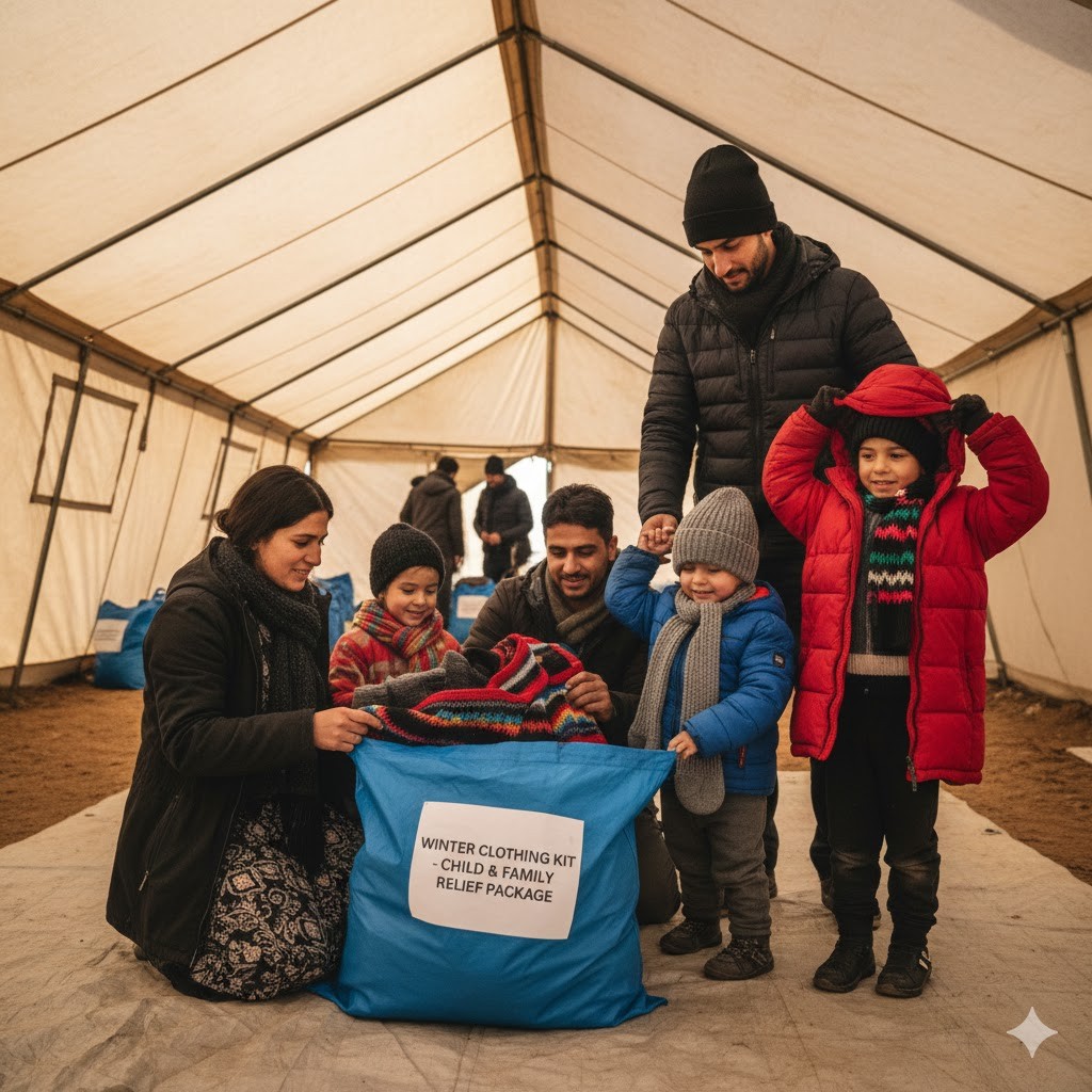 Winter Clothing Kit – Child & Family Relief Package
