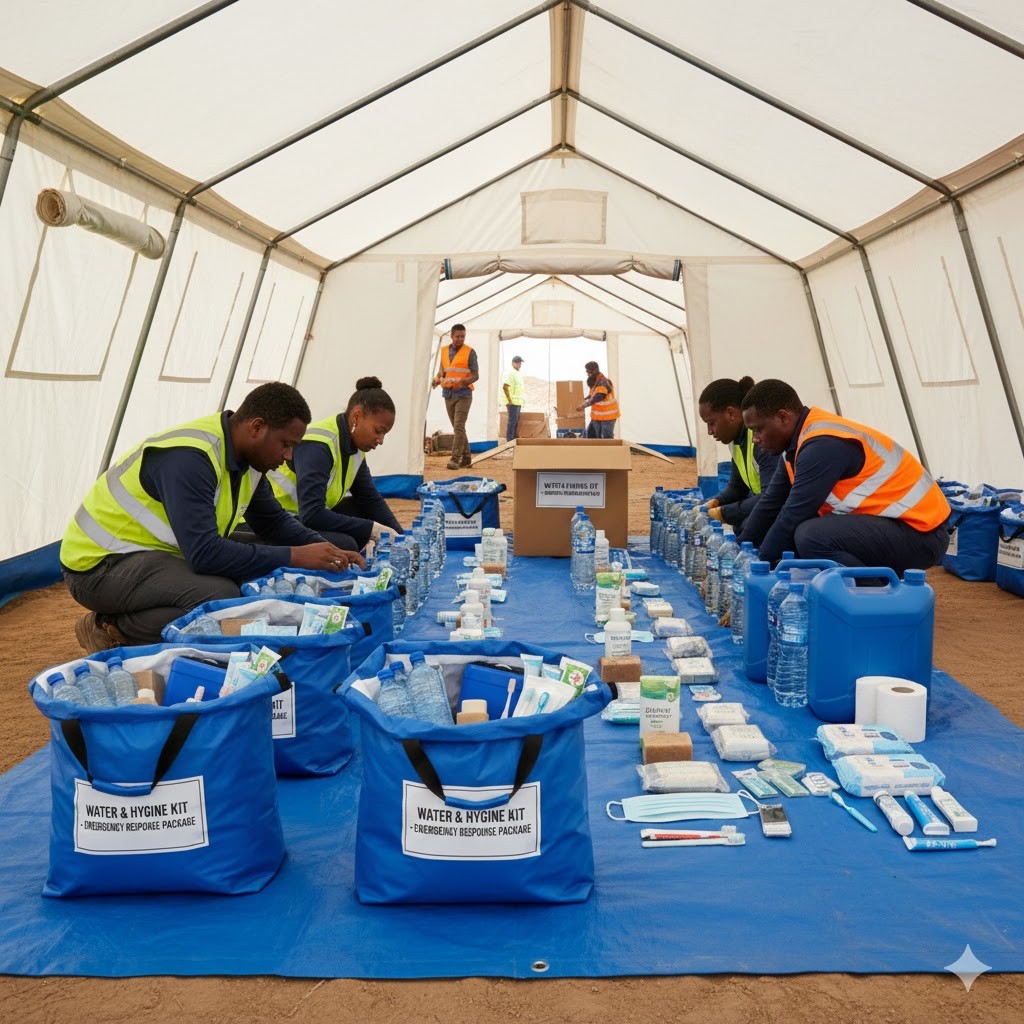 Water & Hygiene Kit – Emergency Response Package